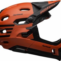 BELL SUPER DH SPHERICAL RED/BLCK FASTHOUSE