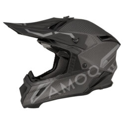 Crossikypärä AMOQ Friction MIPS Carbon Kypärä Musta/Harmaa Koko XS